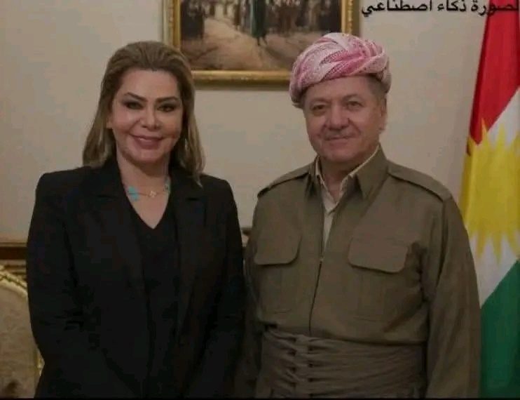 دختر صدام حسین از بارزانی برای «افتتاح دفتر حزب بعث» در اقلیم کردستان تشکر کرد