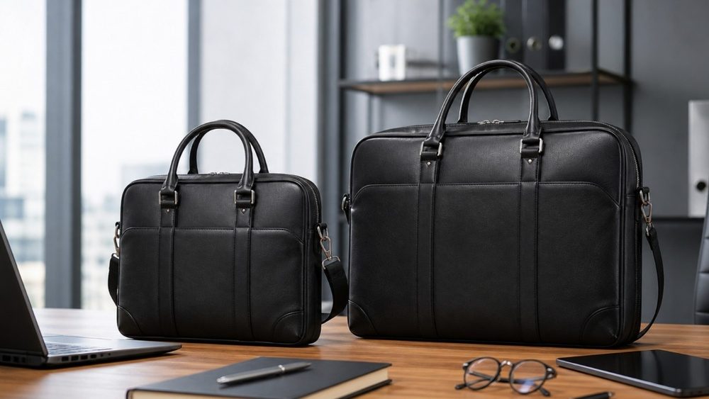 کیف اداری کوچک یا بزرگ؛ کدام برای شما بهتر است؟
