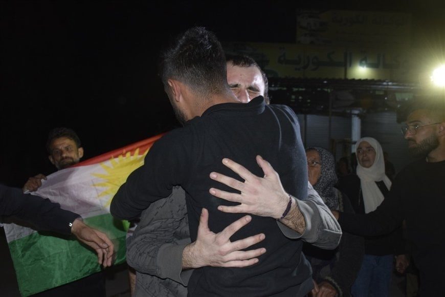 The release of 88 imprisoned SDF members from the prisons of the Syrian interim government