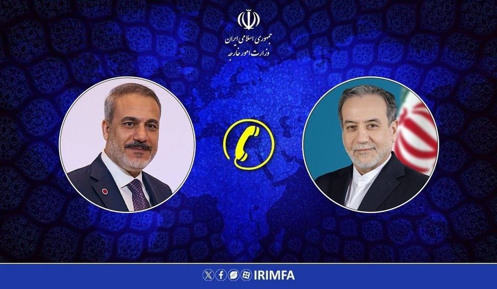 Telephone conversation between the foreign ministers of the Islamic Republic of Iran and Türkiye