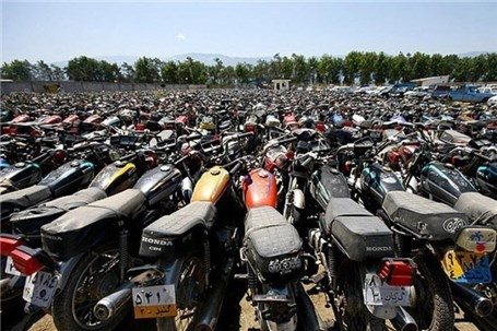 توقیف ۱۶۷ دستگاه موتورسیکلت متخلف در قروه