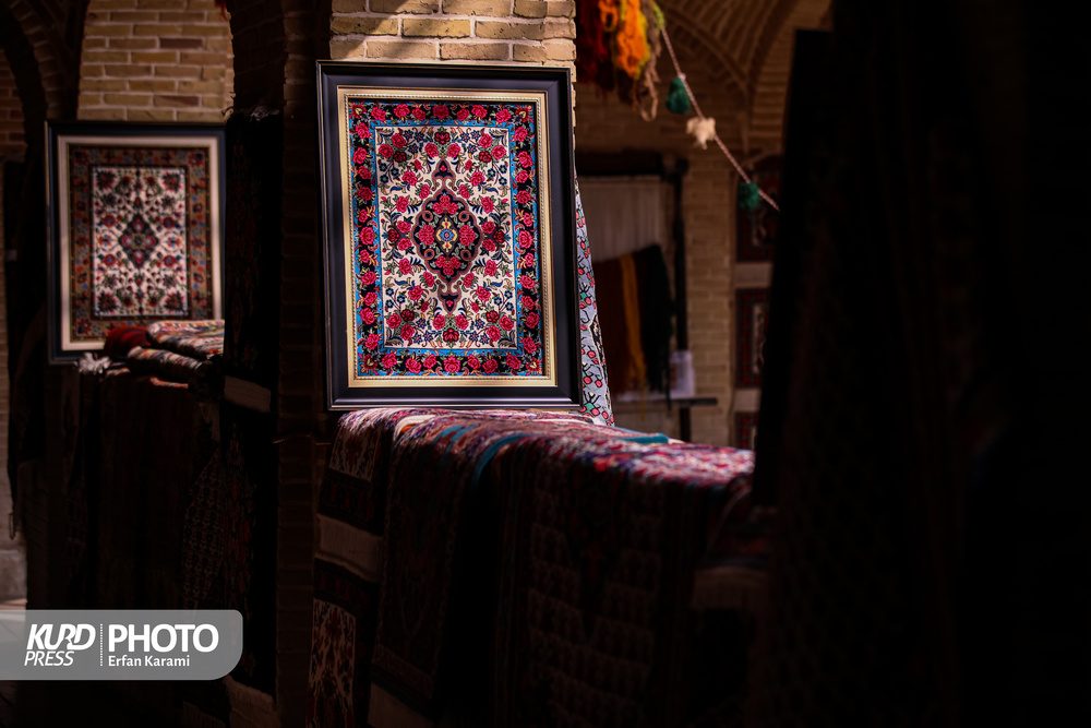 دومین نمایشگاه فرش دستباف «گلاویژ سنه»/ عکاس: عرفان کرمی