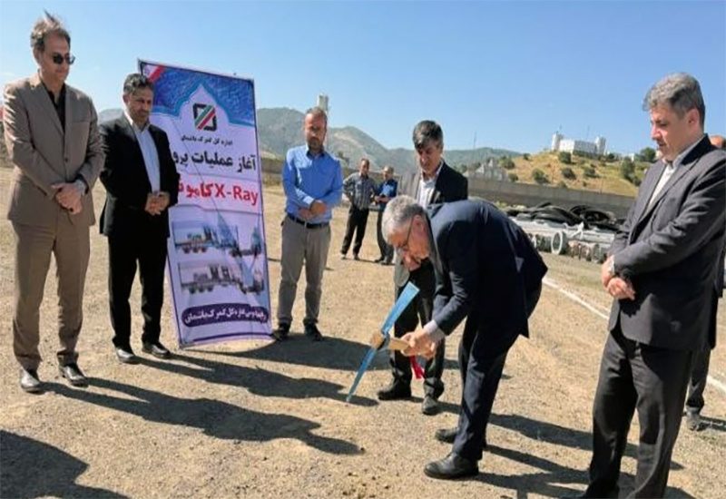 آغاز ساخت دومین دستگاه ایکس ری کامیونی در مرز باشماق مریوان
