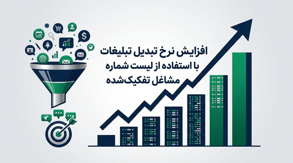 افزایش نرخ تبدیل تبلیغات با استفاده از لیست شماره مشاغل تفکیک‌شده