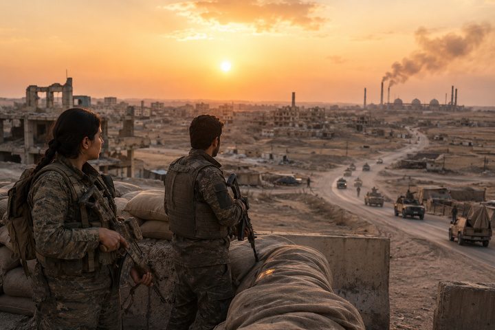 نەشناڵ ئینترێست: ئەحمەد ئەلشەرع پێویستی بە هێزە کوردییەکانە