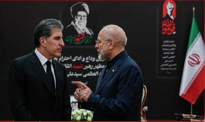 بارزانی به قالیباف: پایه‌های عراق جدید با خون سلیمانی بنا شد؛ روابطمان با ایران ادامه خواهد یافت
