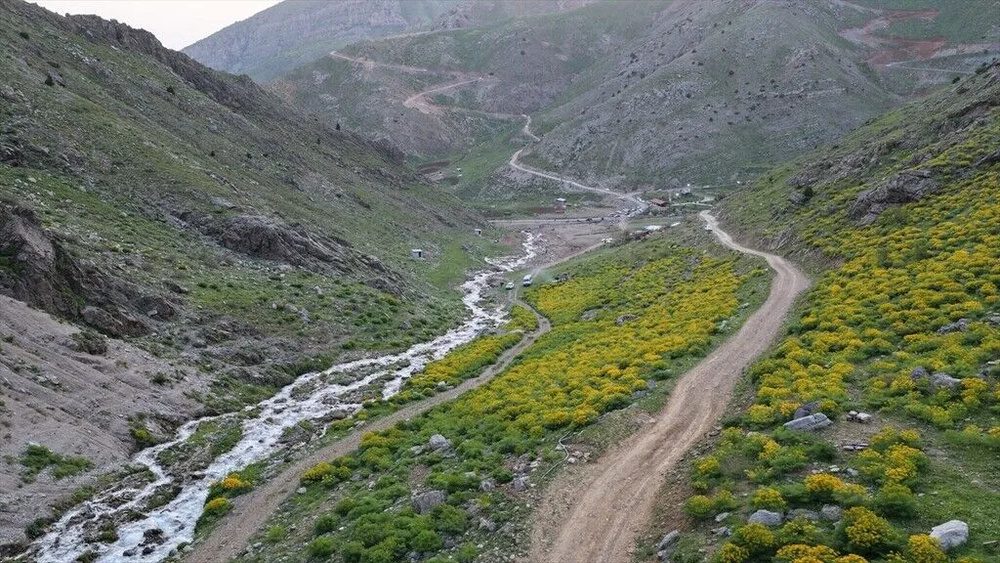 لووتکەی بەفراوی و بنارە سەوزەکانی چیای کەلمەموو لە شرناخ + وێنەکان