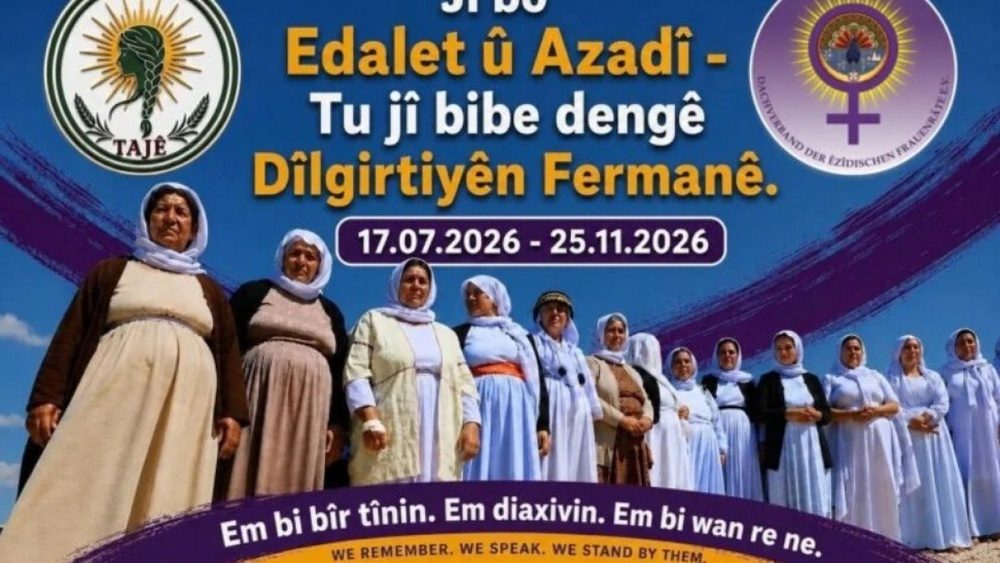 آغاز به کار کارزار جهانی زنان ایزدی برای دادخواهی قربانیان نسل‌کشی شنگال