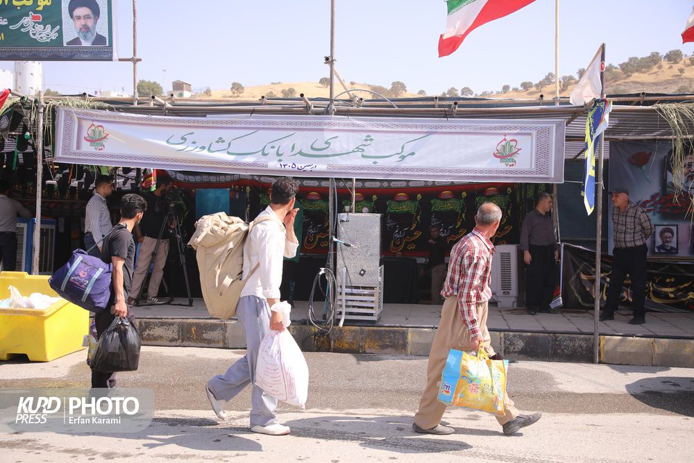 باشماق در تب و تاب میزبانی از زائران اربعین/ عکاس:عرفان کرمی