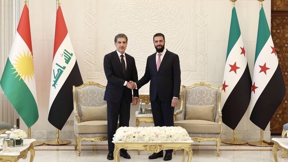 تاثیر دیدار بارزانی و الشرع بر پرونده کردهای سوریه