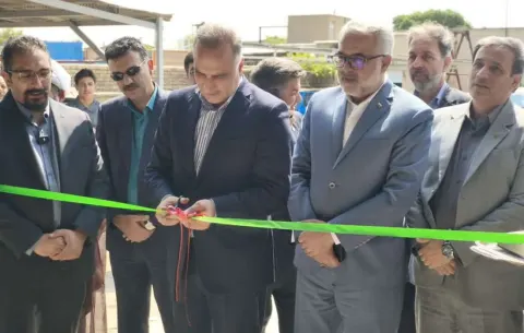 شرکت فرآوری بذر نخود ضرابی به بهره‌برداری رسید