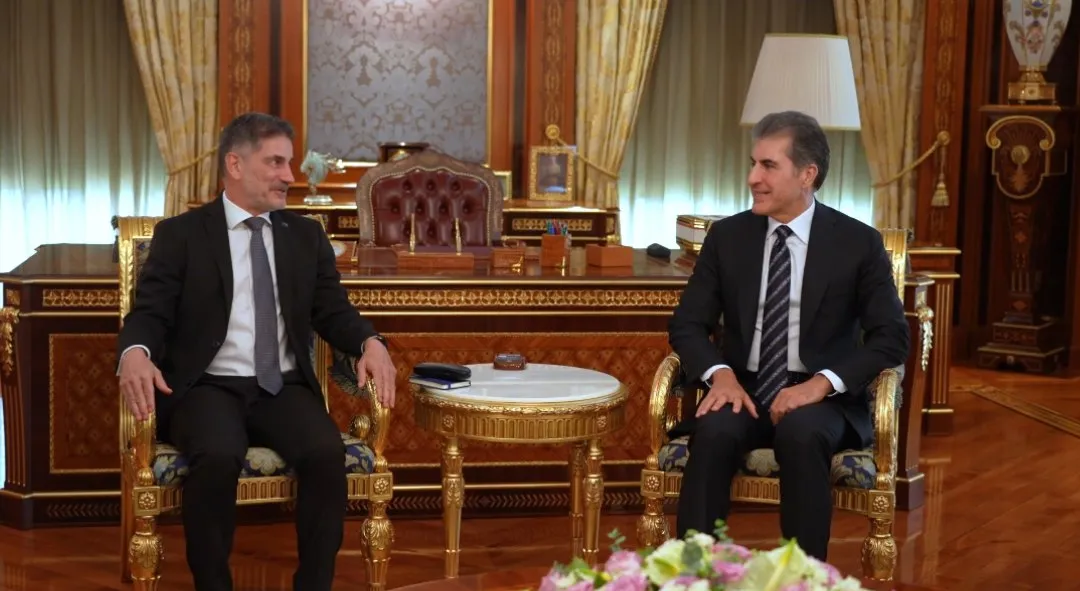 نچیروان بارزانی از حمایت‌های اتحادیه اروپا از اقلیم کردستان قدردانی کرد