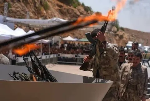 آغاز روند خلع سلاح PKK در مرزهای اقلیم کردستان