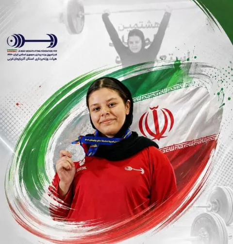 نوجوان مهابادی مدال نقره المپیاد وزنه‌برداری کشور را کسب کرد
