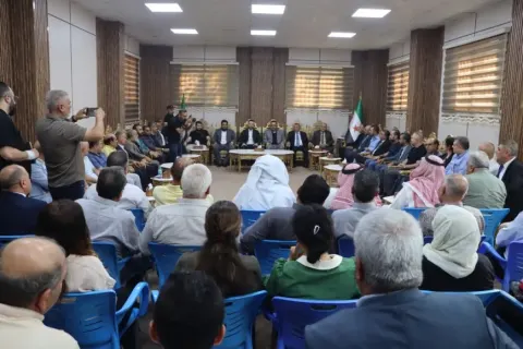 بازدید هیئت وزارت کشور سوریه از کوبانی