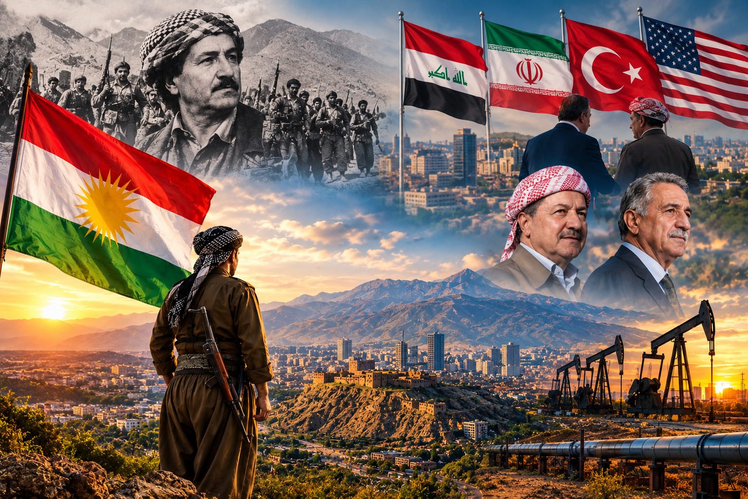 اقلیم کردستان عراق؛ یک قرن کشمکش، سه دهه خودگردانی و بحران همیشگی قدرت