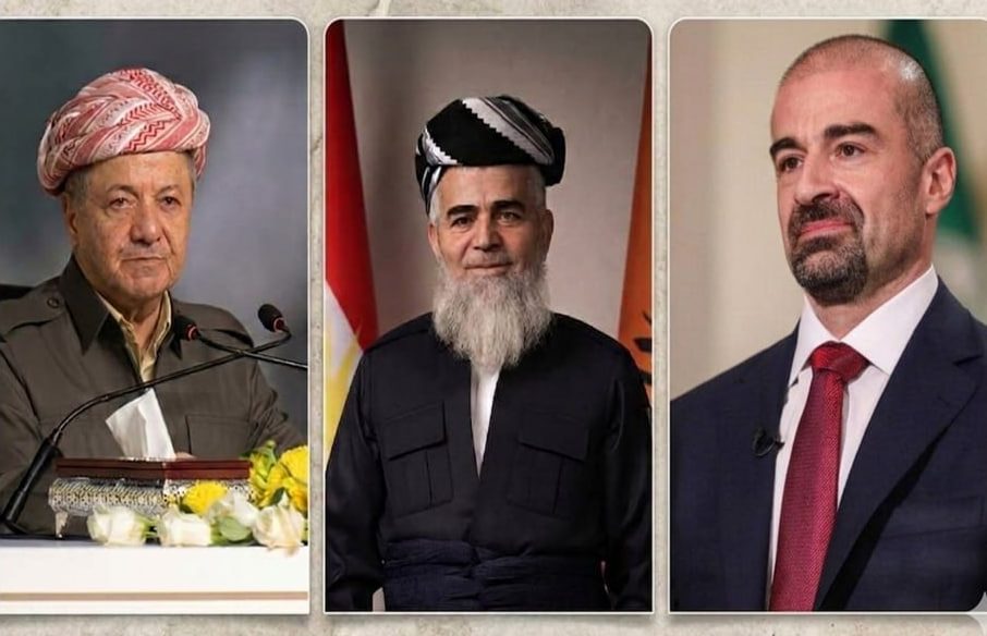 میانجیگری علی باپیر میان بارزانی و طالبانی با هدف تشکیل کابینه دهم