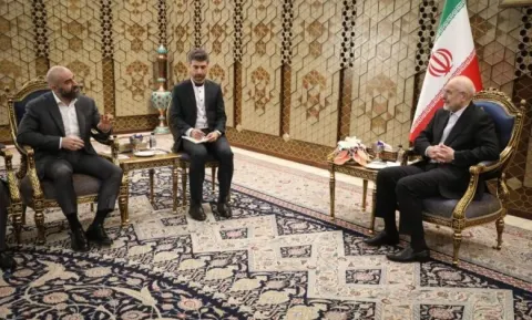 قالیباف در دیدار با طالبانی: توطئه آمریکا برای اقدام علیه ایران از اقلیم شکست خورد