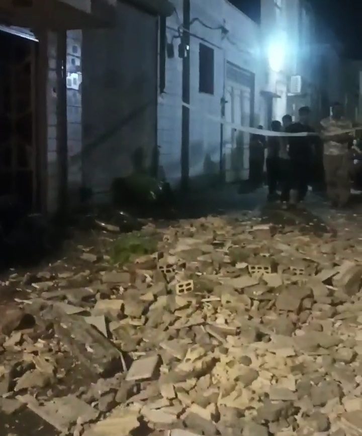 انفجار یک منزل مسکونی در محله بازرگانی کرمانشاه