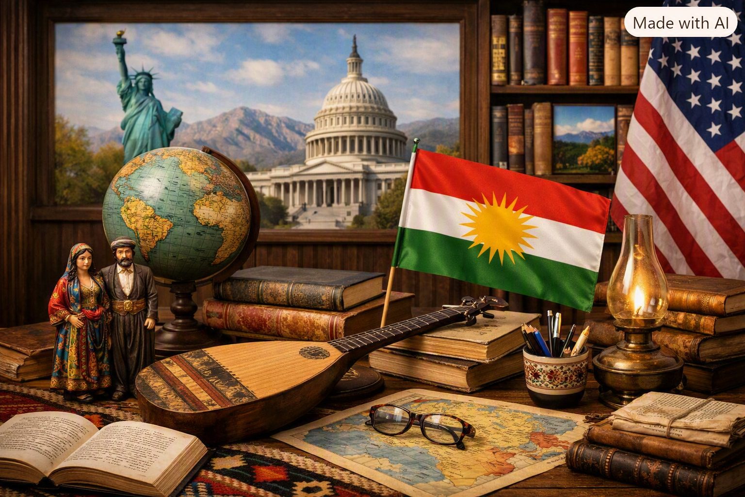 تولید دانش درباره کردها در آمریکا