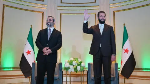 احمد الشرع در نیویورک با اعضای کنگره آمریکا و جامعه سوری‌های مقیم این کشور دیدار کرد