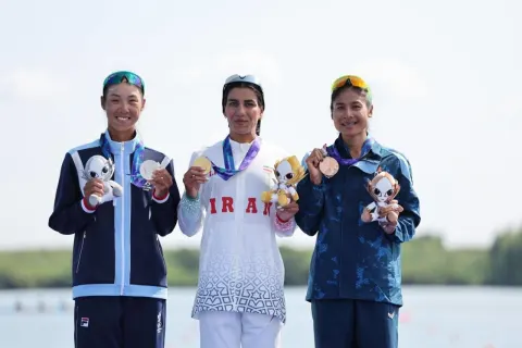 فاطمه مجلل؛ اولین زن طلایی کاروان ایران در ناگویا