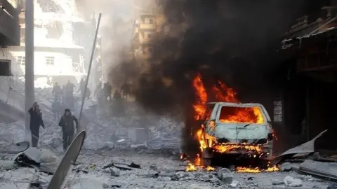 حمله مسلحانه به اتوبوس در حمص ۷ کشته و ۴ زخمی بر جای گذاشت