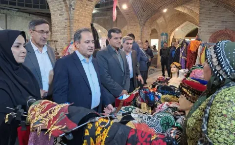 ظرفیت‌های صنایع‌دستی کردستان برای حضور در بازارهای ملی تقویت می‌شود