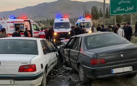 ۲ کشته و سه مصدوم در تصادف محور سقز–مریوان