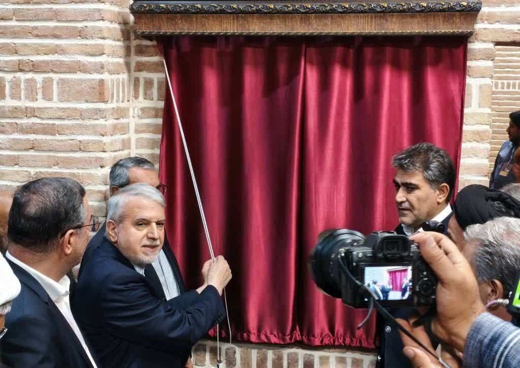پس از ٨ سال انتظار؛ بارگاه شمس تبریزی در خوی افتتاح شد