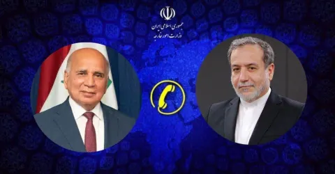 گفت‌وگوی تلفنی وزرای خارجه ایران و عراق درباره تحولات منطقه