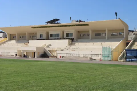 آماده‌سازی ورزشگاه ۱۲ مارس قامشلو برای میزبانی لیگ برتر سوریه