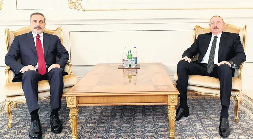 فیدان در میانه تنش ها میان آنکارا و باکو راهی آذربایجان شد