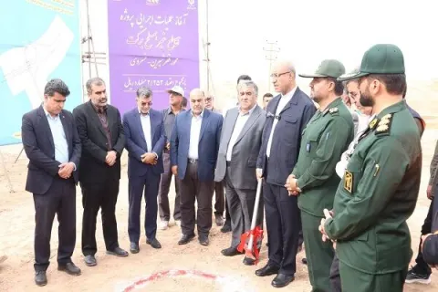 ️آغاز عملیات احداث تقاطع غیرهمسطح مسیر ویژه ترانزیت کالا در خسروی