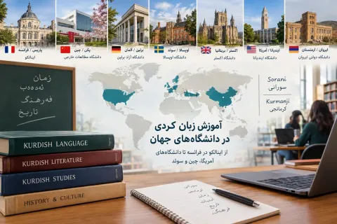 زمان و ئەدەبی کوردی لە زانکۆکانی جیهاندا