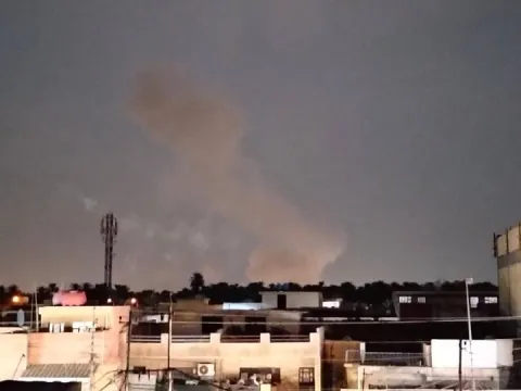 انفجار در انبار مهمات الحشد الشعبی در بغداد