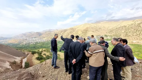 عملیات اجرایی کنارگذر پاوه باید با شتاب بیشتری دنبال شود