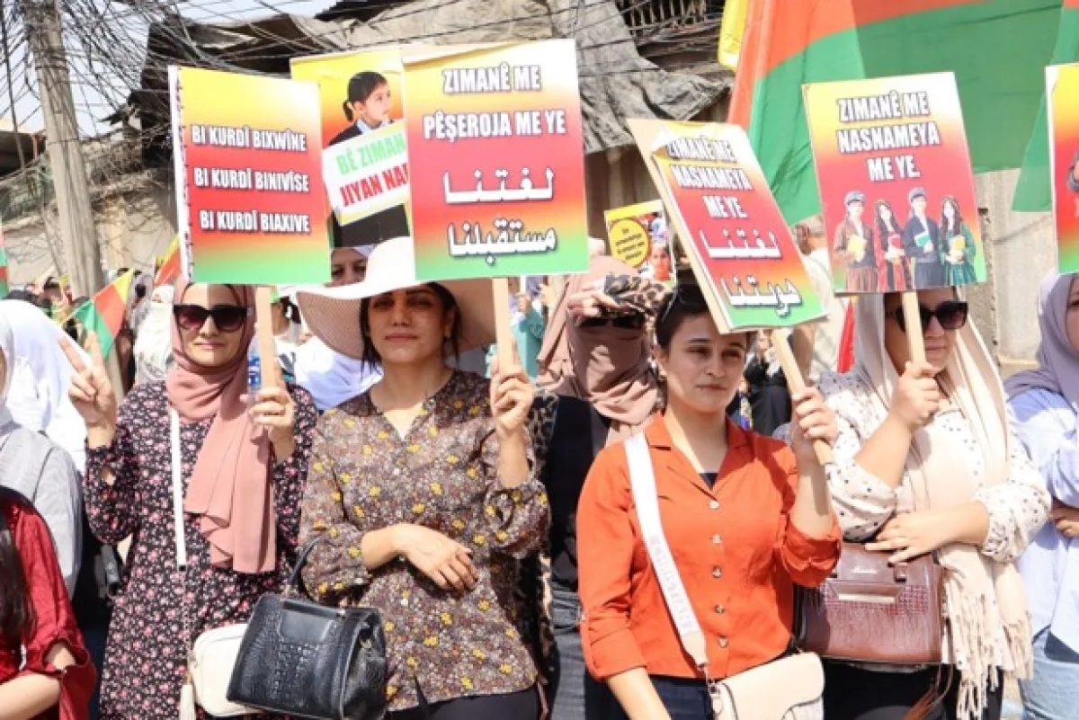تێکۆشانی کوردەکانی سووریا بۆ پاراستنی زمانی دایکی