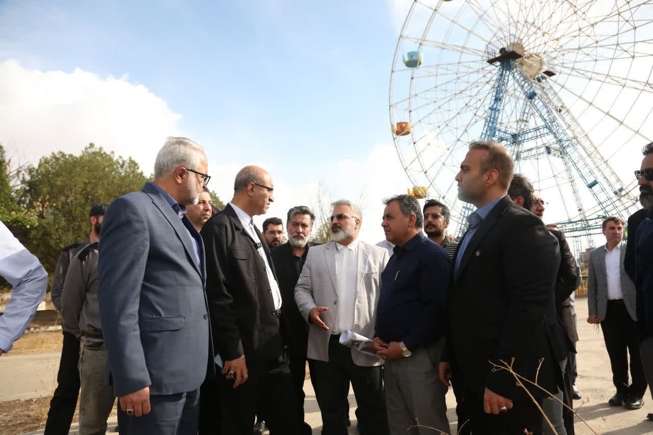 عملیات بازسازی و تجهیز شهربازی کرمانشاه آغاز شد