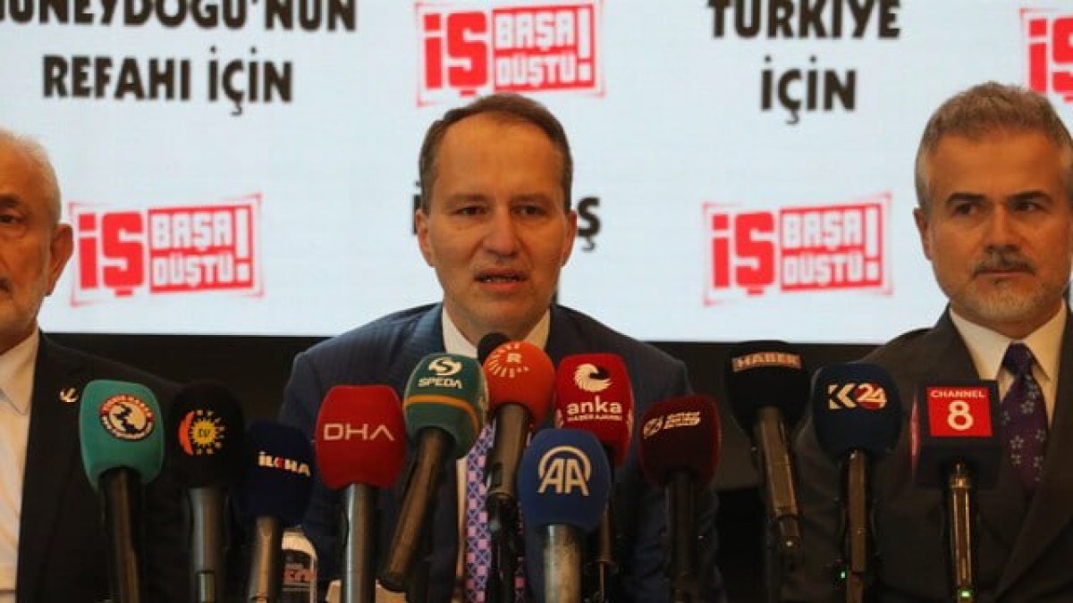 Fatih Erbakan calls for referendum on peace process
