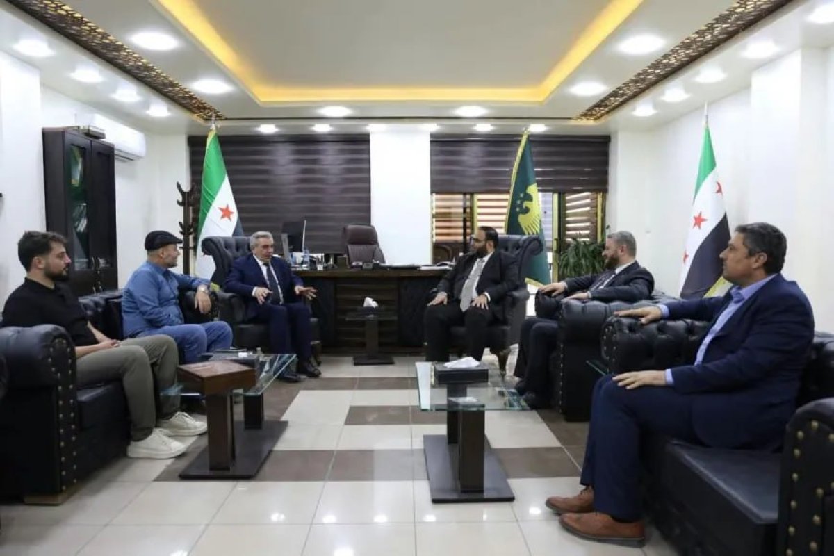 دیدار استاندار حسکه با وزیر صنعت و تجارت داخلی سوریه در دمشق