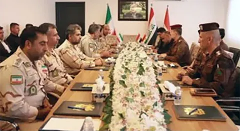 کلانتران مرزی ایران و عراق بر تسهیل تردد در مرز باشماق تأکید کردند